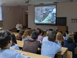 Школьников вовлекли в археологию и раскопки