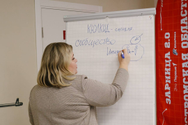 Проректор КГУ провела стратегическую сессию по обновлению педагогической модели Клуба юных летчиков, космонавтов и десантников