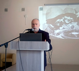 На площадке лектория «Zиновьев» выступил доктор исторических наук Алексей Зябликов