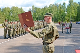 Организационное собрание в военном учебном центре КГУ