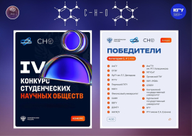 КГУ — победитель IV конкурса студенческих научных объединений вузов от Минобрнауки России!