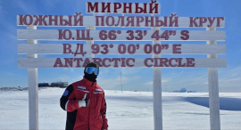 Выпускник Костромского университета работает в Антарктиде
